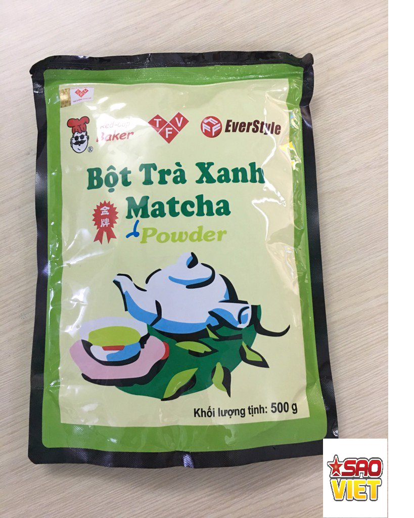 bot-tra-xanh-huong-nhai-dai-loan-red-cap-baker-tui-500g